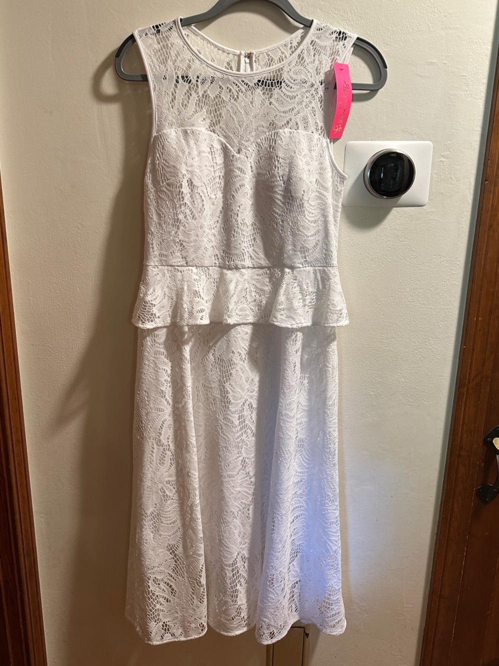 NWT Lilly Pulitzer Paradise Found Lace Nolea Dress in Resort White